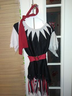 Boys large 10/12 pirate costume