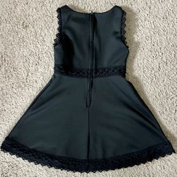 Girls Black  Dress Size 7