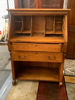 Vintage Oak Secretary Desk $175 OBO!