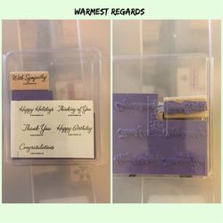 Stampin Up! Stamps: Warmest Regards