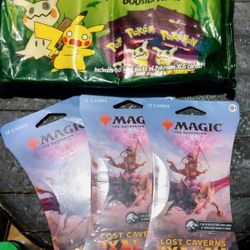 Pokemon /Magic Cards Unopened