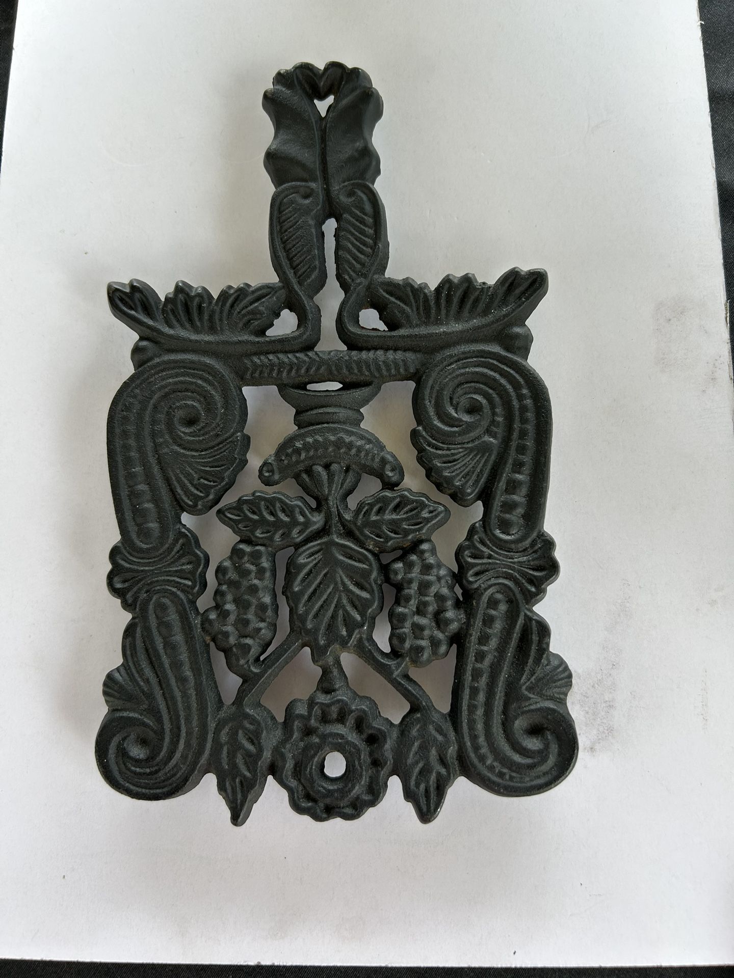 Vintage Cast Iron Trivet By Wilton