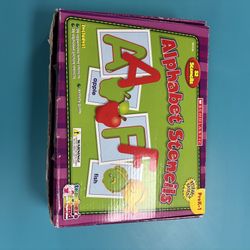 Alphabet Abc Letter And Picture Stencils