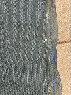 Shade cloth 6’x18’