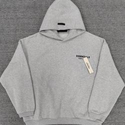 Dark Oatmeal Grey Essentials Fear of God Hoodie