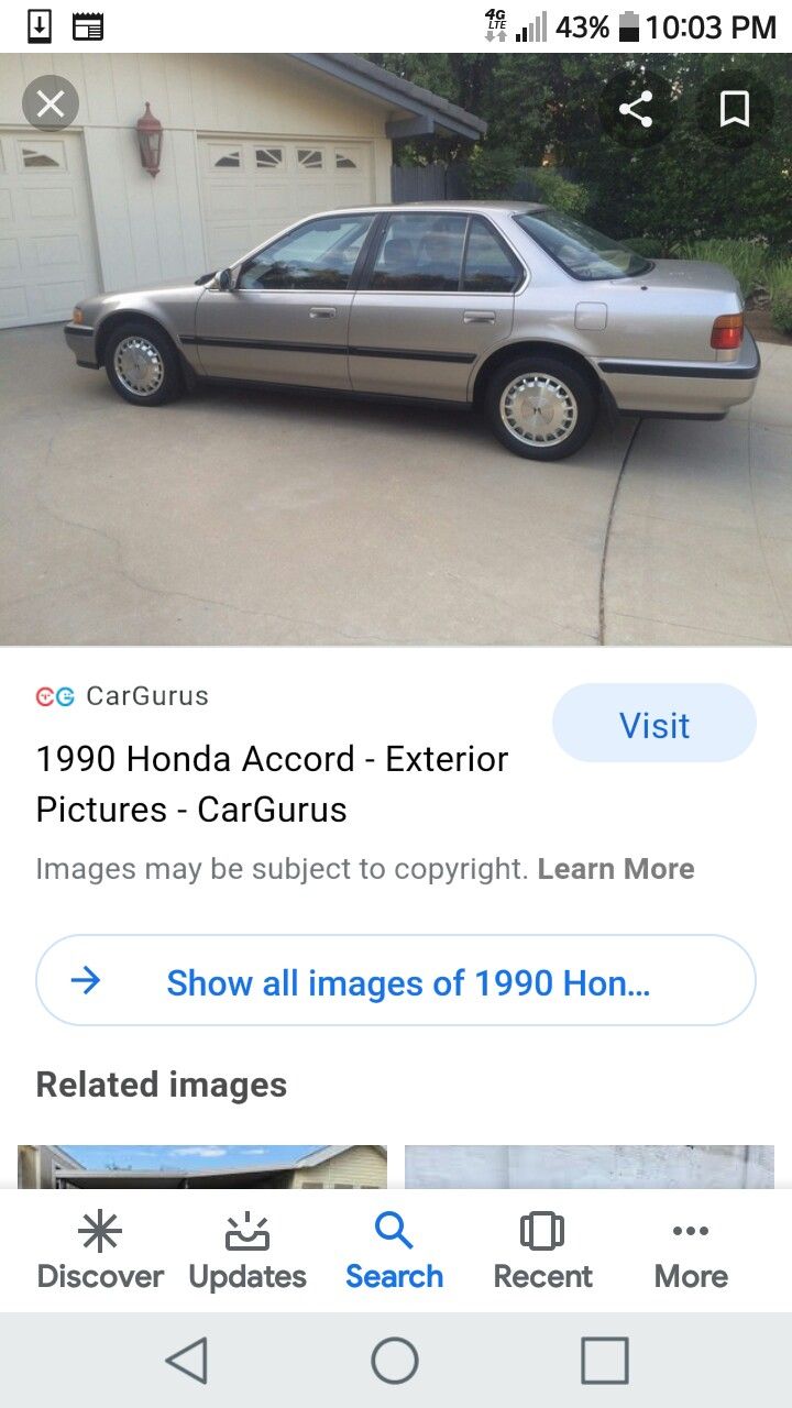 I will pay you more than the junkyard. For your 1990 to 1993 Honda Accord