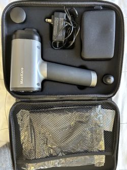 MaxKare Massage Gun — Deep Tissue Percussion Massager with Case & Heads