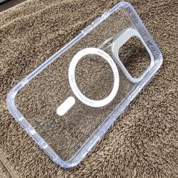 15 pro max clear Magnetic case