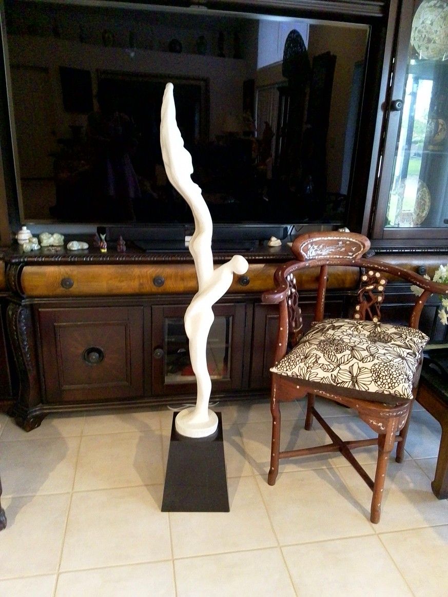 Vintage 1970 Austin Productions 55" Tall Sculpture Very Rare. 