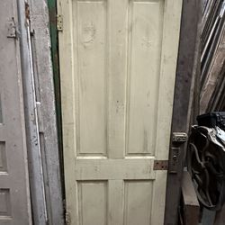 Vintage Door #6 -Yellow Door  