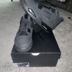 Jordan 4 Black Cat Size 9.5