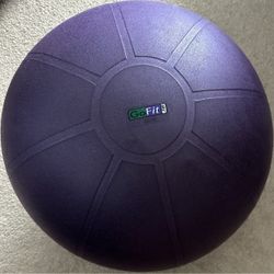 GoFit 65cm Exercise Stability Ball (Purple)