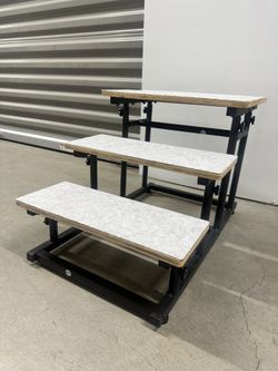 Metal dog stairs