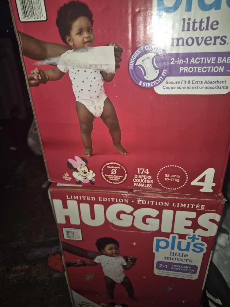 Huggies Size 4 $45 Cada 1 Caja El Precio Es Firme