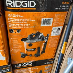 Ridgid 12 Gallon Wet And Dry Vacuum