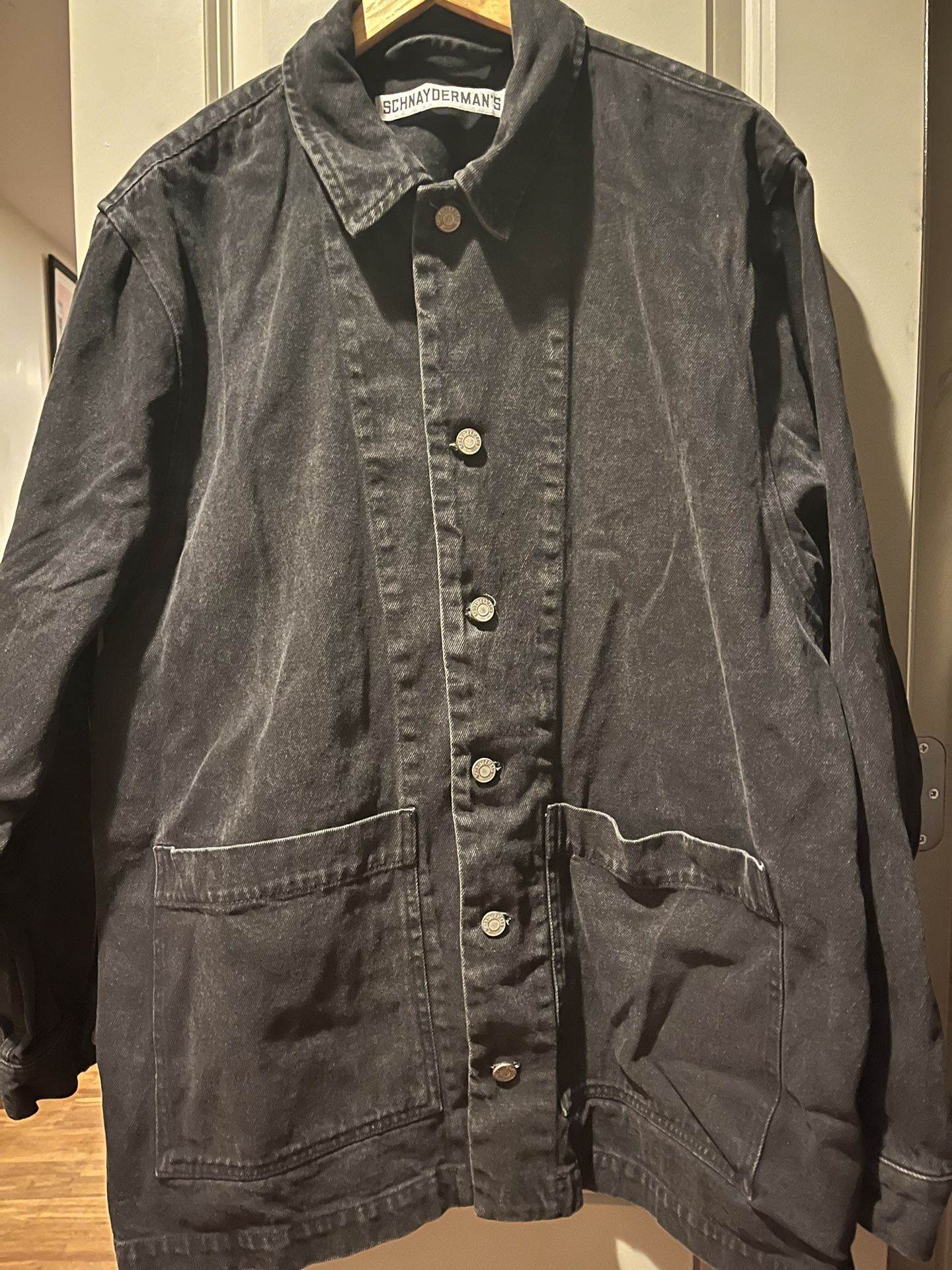 Schnayderman's Black Army Denim Jacket