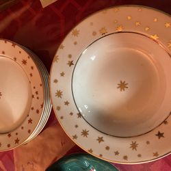 Gold Star Place Setting 