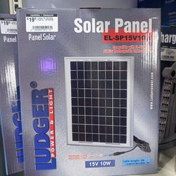 Ludger 15v 10w Solar Panel El-sp15v10w