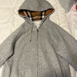 Burberry grey hoodie