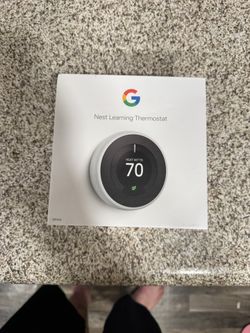 Google Nest Thermostat 3rd Generation With Room Sensors