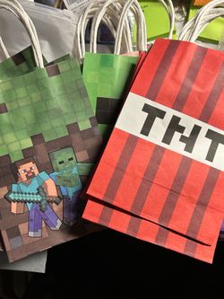 Minecraft Candy Bags 16 Count
