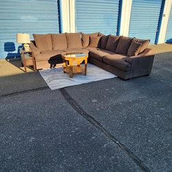 Down Feathered Sectional Sofa FREE DELIVERY