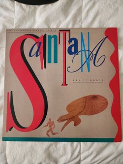Santana Say It Again Vintage Vinyl DJ COPY UNPLAYED IN 30yrs