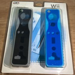 Official Nintendo Wii Remote Gloves Sealed NEW In Pack Black and BLUE