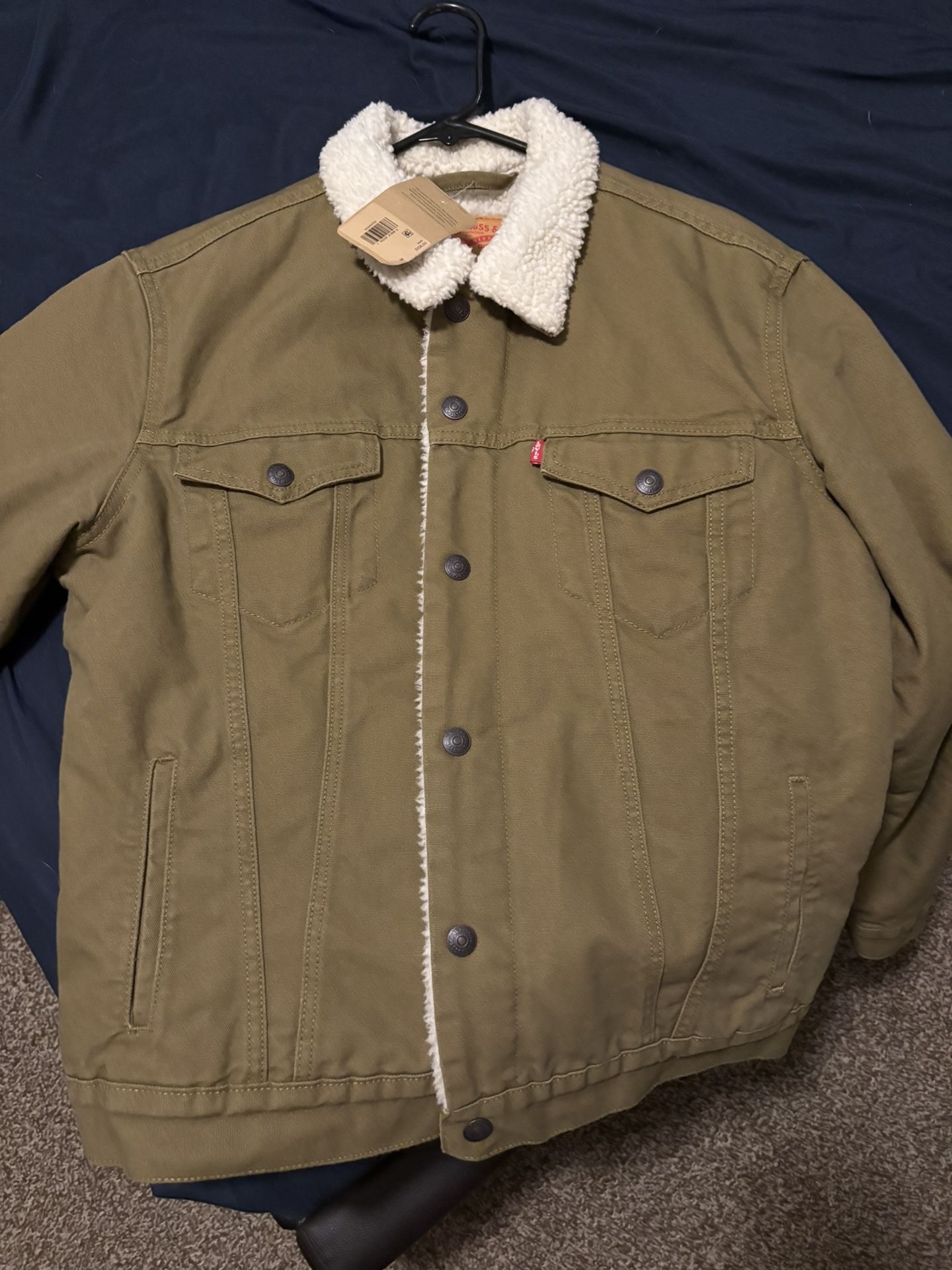 Levi’s Sherpa Jacket Men’s Size Médium