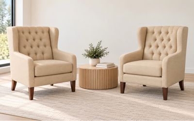 New! Accent Chairs (Set of 2)