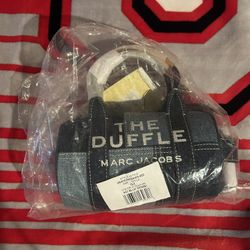 MARC JACOBS THE DUFFLE MINI HANDBAG DUFFLE DENIM BNWT 