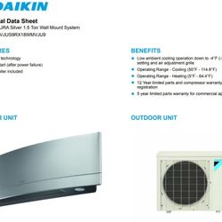 Daikin 1.5ton