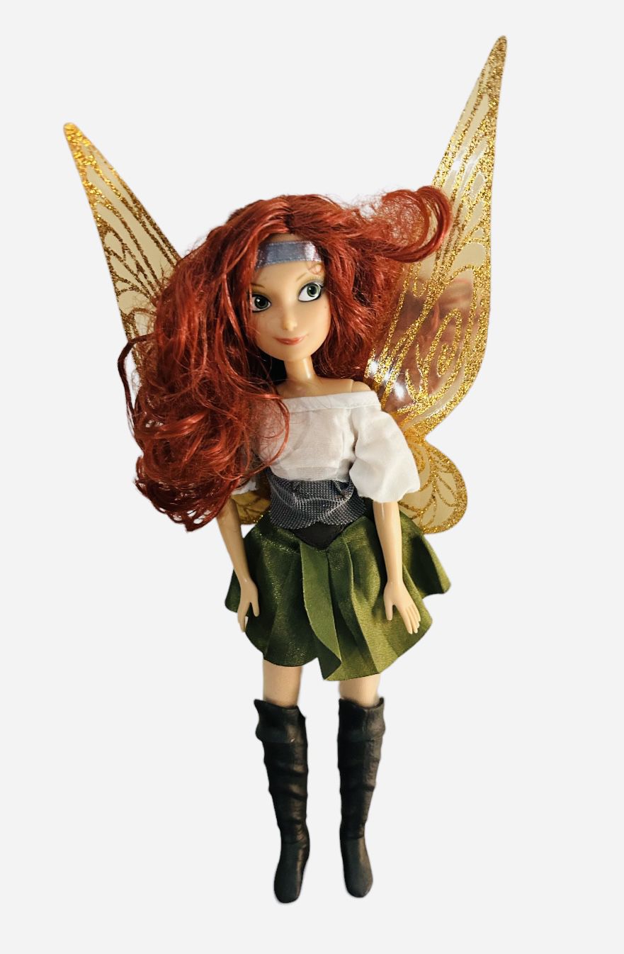 Disney Fairies Zarina Pirate Fairy 10" Doll w/ Flutter Wings (Tinkerbell