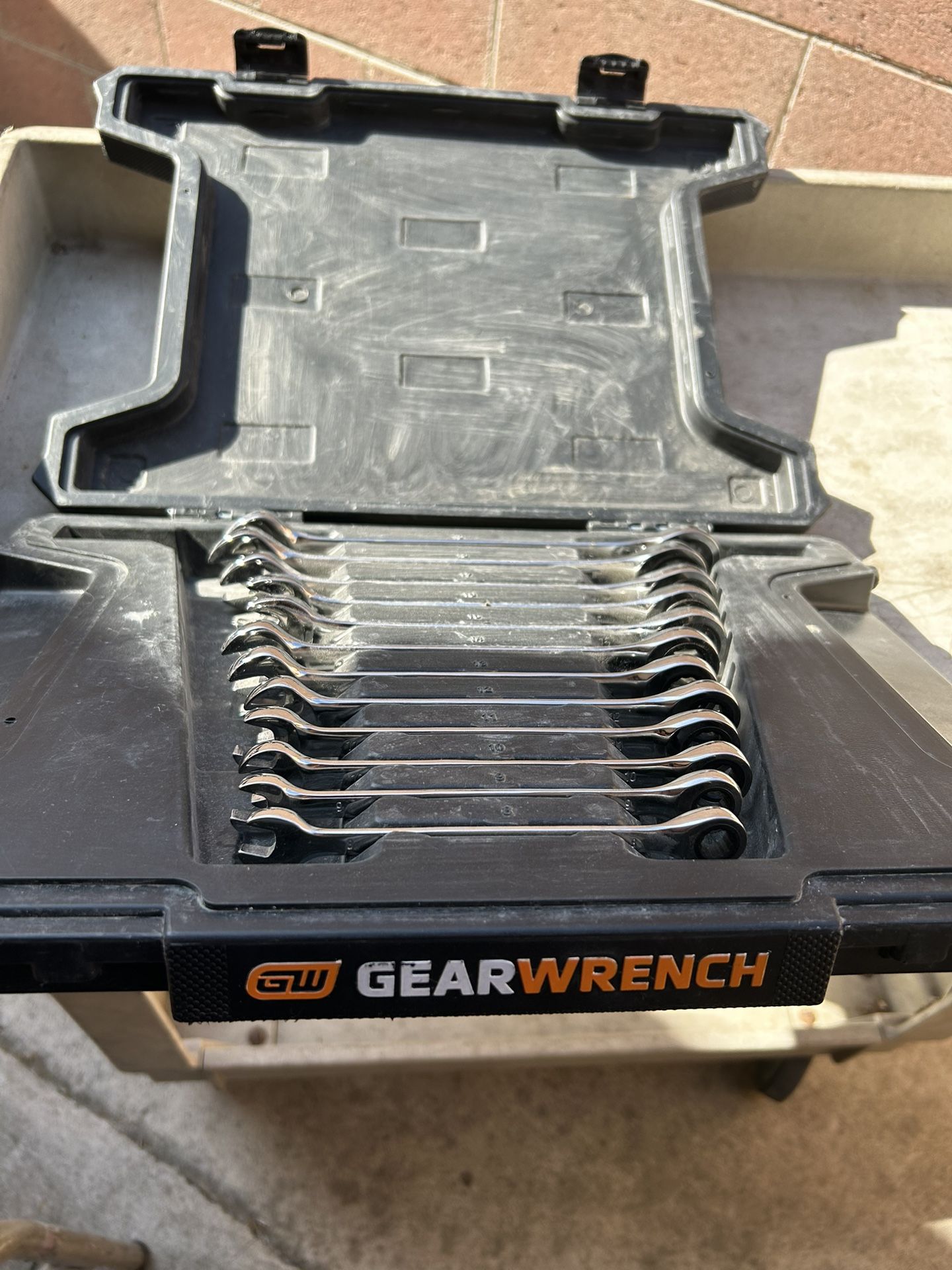 Gear Wrench 🔧 Rachets Set MM 8 To 19 Total 12 PCs