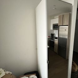 PAX Closet System With Mirror Doors