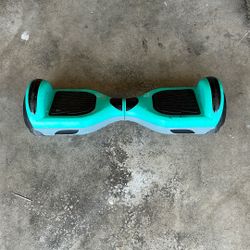 Working Light Blue LED Hover Board, Charger Included