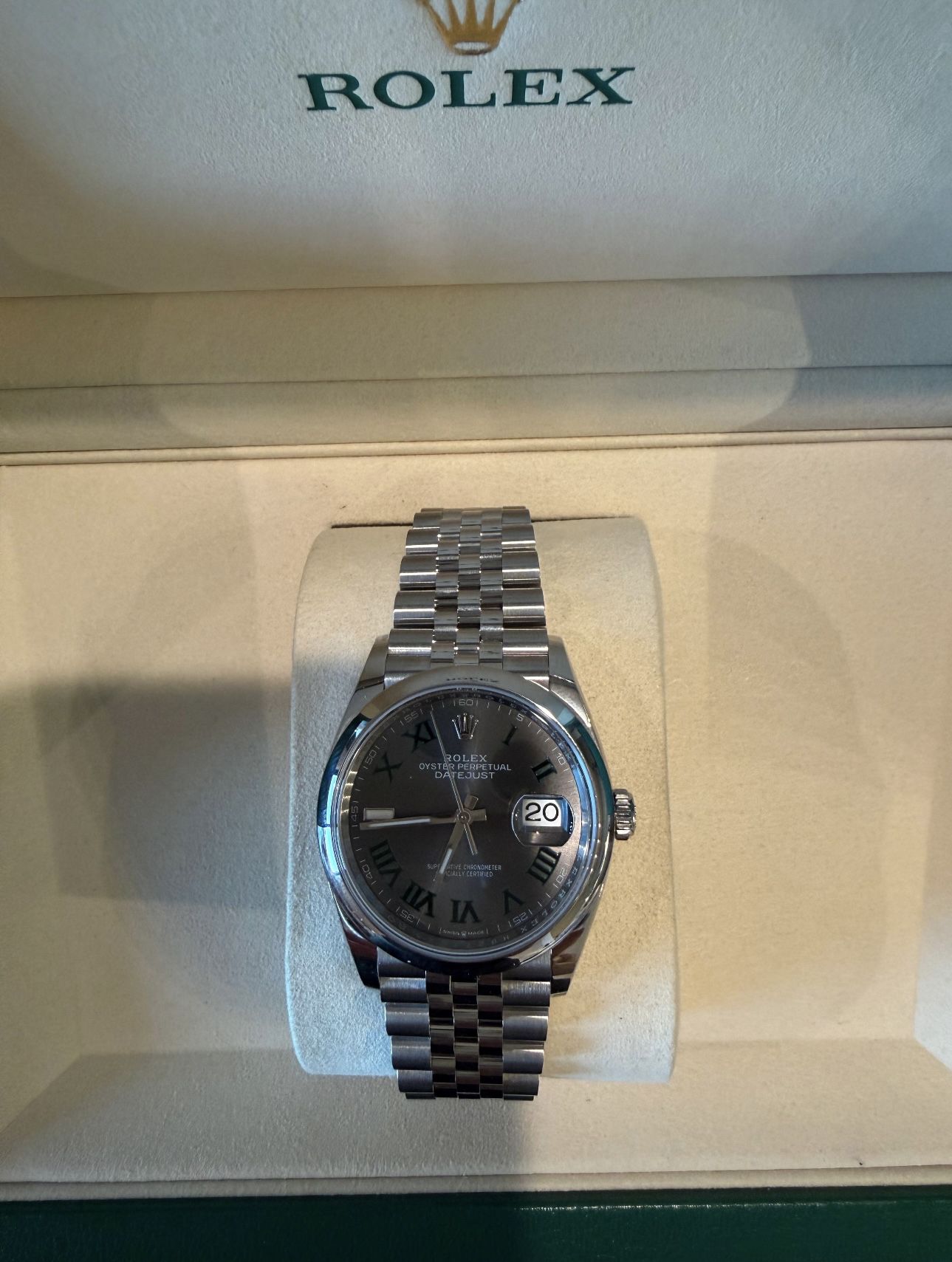 Rolex date just 36 mm 126200