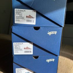 VANS PEARLIZED VINTAGE COCOA Sz 8.5/11 - VANS PEARLIZED NAVY BLUE S 9.5