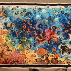 Quilting Panel Sea life 30x45