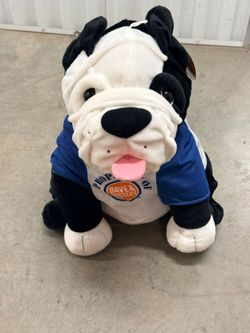 Dave & Buster's Bulldog Stuffed Plush Toy