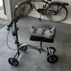 Nova Turning Knee Walker + Breg Walking Boot