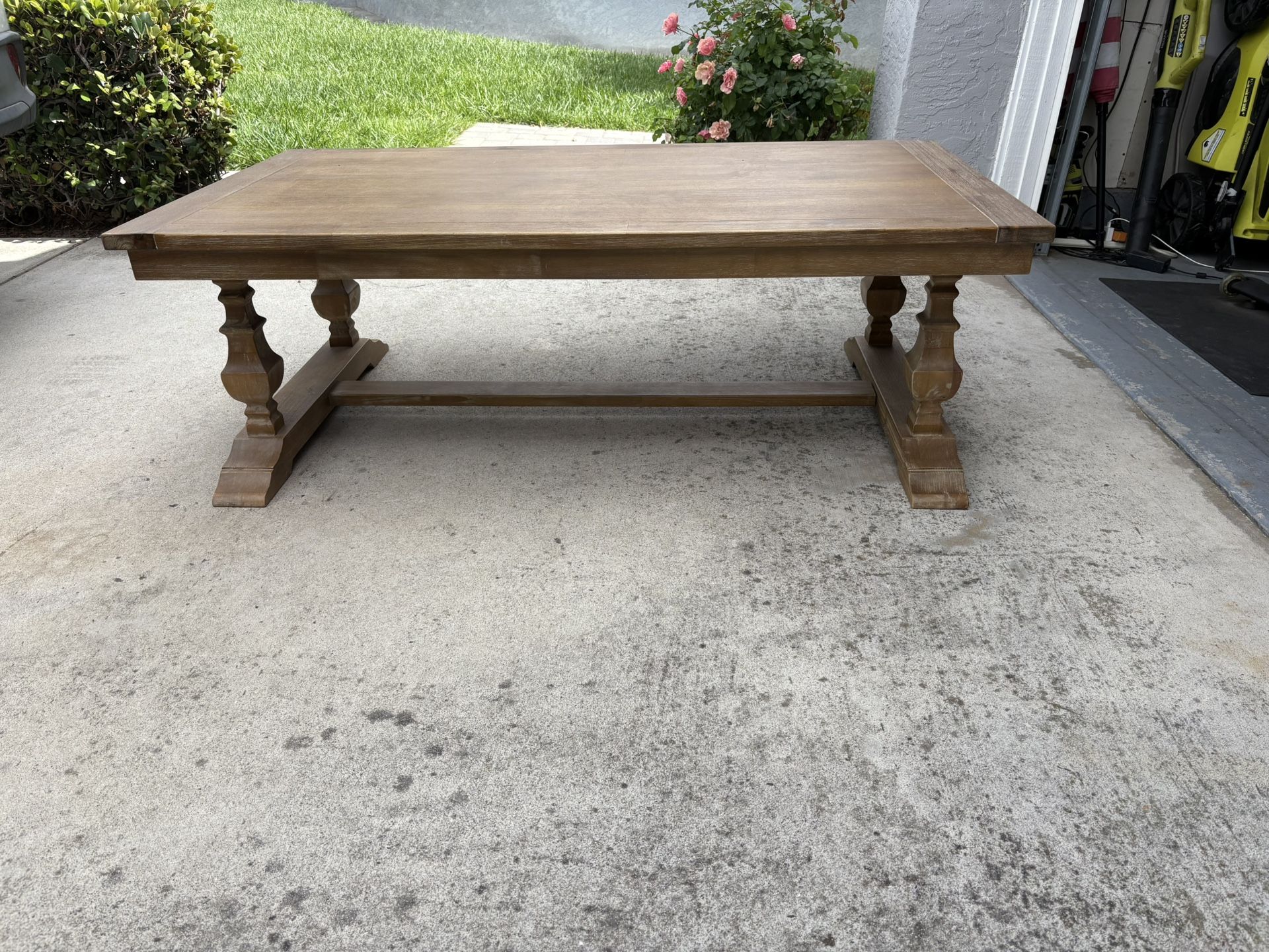 Pier 1 Solid Wood Coffee Table 