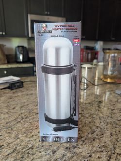 Cookinex 12V Portable Heated Thermos 1 Liter