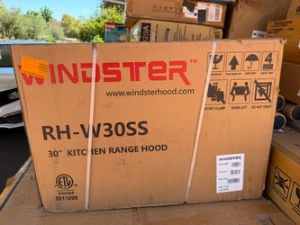 Windster RH-W30SS 30" Kitchen Range Hood