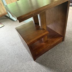 Wooden End Table