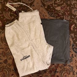 Fear of God Essentials Sweatpants 'Light Oatmeal' - Size Medium - Brand New