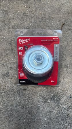 Milwaukee crimped wire cup brush