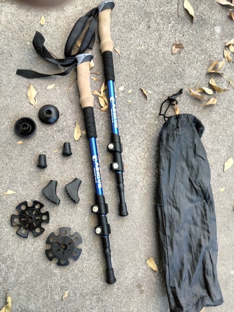 Hiking Poles/Hydration Pack/Backpacking Gear