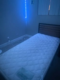 Twin bed and frame
