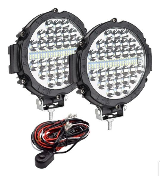 7 Inch Round Led Light Pods